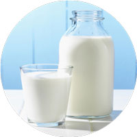 Молочная сыворотка или молоко с маслом