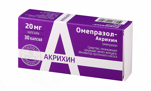 Омепразол Акрихин используют в лечении язвы желудка, язвенного поражения 12-перстной кишки