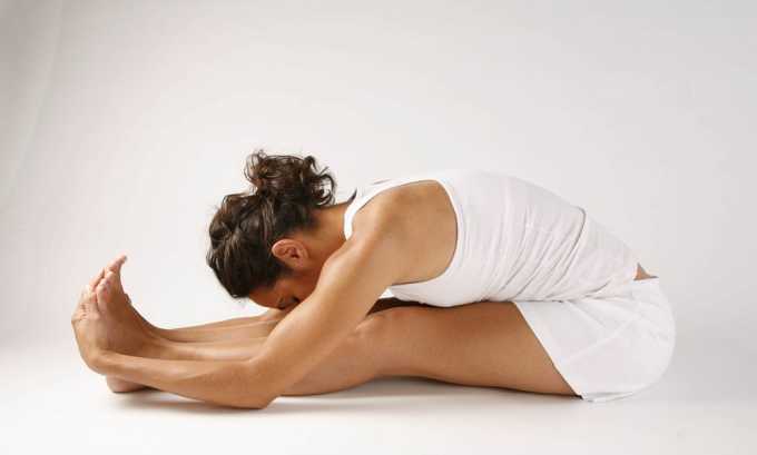 «Пашчимоттанасана» (для спины) упражнение взято из йоги. Больному панкреатитом рекомендовано выполнять от 3 до 10 подходов