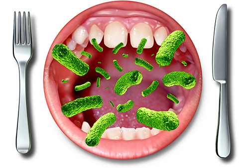 бактерии — причина отравления