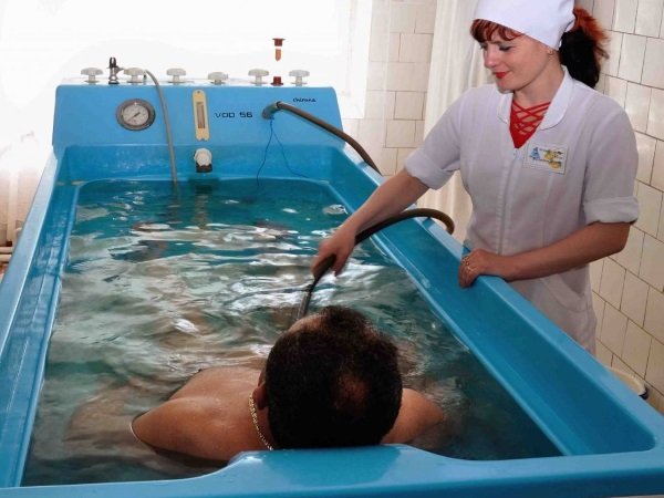 Радоновые ванны широко распространены в курортной терапии